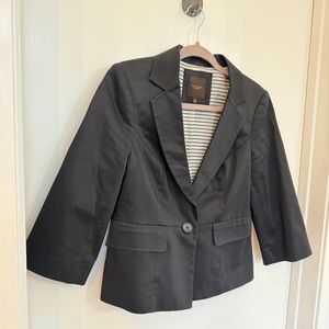 Navy Blue Blazer 3/4 Sleeve